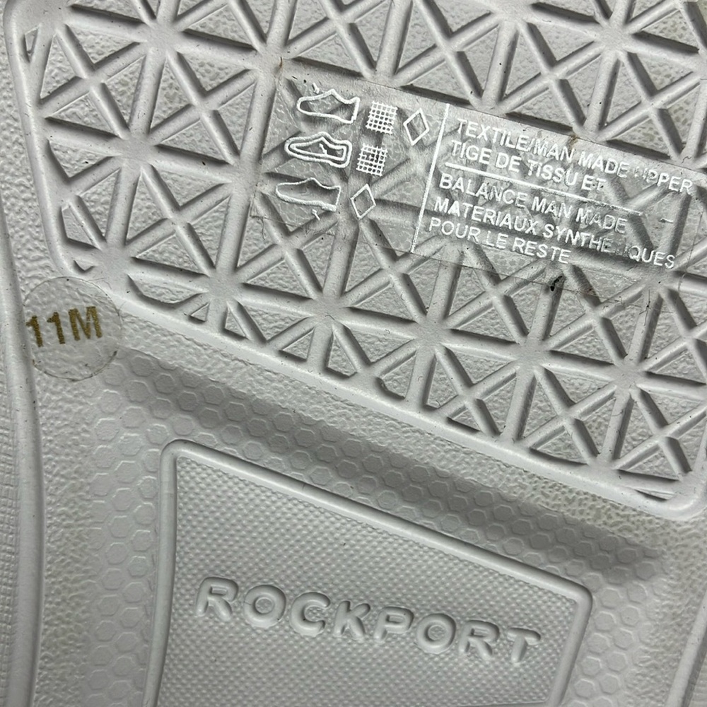 Rockport Tylan Step Sneakers Lightweight Black White NWT - Picture 11 of 15